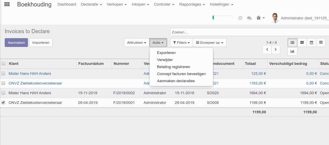 Odoo • Tekst en afbeelding